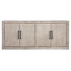Sonya Sideboard Light Grey Wash, Sideboards & Buffet by Dovetail, 84" width x 36" height x 18" depth thumbnail 2