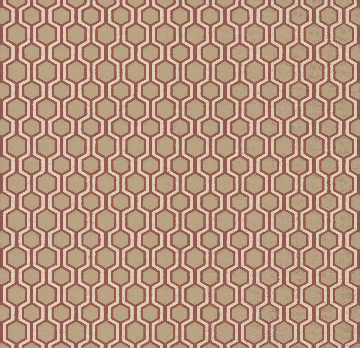 Bee Sweet Red Wallpaper, by York Wall, 27' length x 2'3" width x 0.02" depth