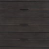 Giselle I 40L x 16W Dark Brown Fir Veneer 3 Drawer Accent Cabinet, Cabinets & Chest by Mercana, 39.96" length x 15.94" width x 31.89" height thumbnail 9
