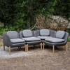 Inou Elements Modular Four-seater Sectional Sofa, Outdoor Furniture by Crescent Garden, 6'9.3" width x 2'2.4" height x 4'5.3" depth thumbnail 4