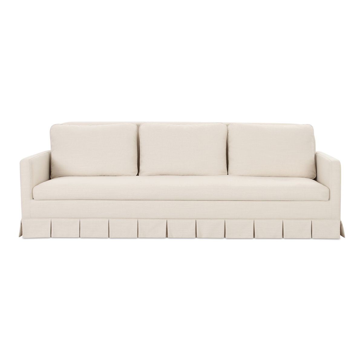 Pellicano Sofa Cream, Sofas & Sectional by Moe's Home, 98" width x 34.35" height x 36.5" depth View 1