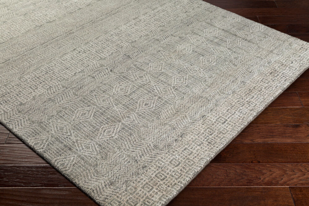 Claude Handmade Rug, by Surya, 1'6" length x 1'6" width