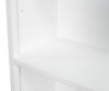Bookcase With Doors, Cortina White, Shelving & Bookcase by Sarreid, 35" length x 16" width x 78" height thumbnail 8