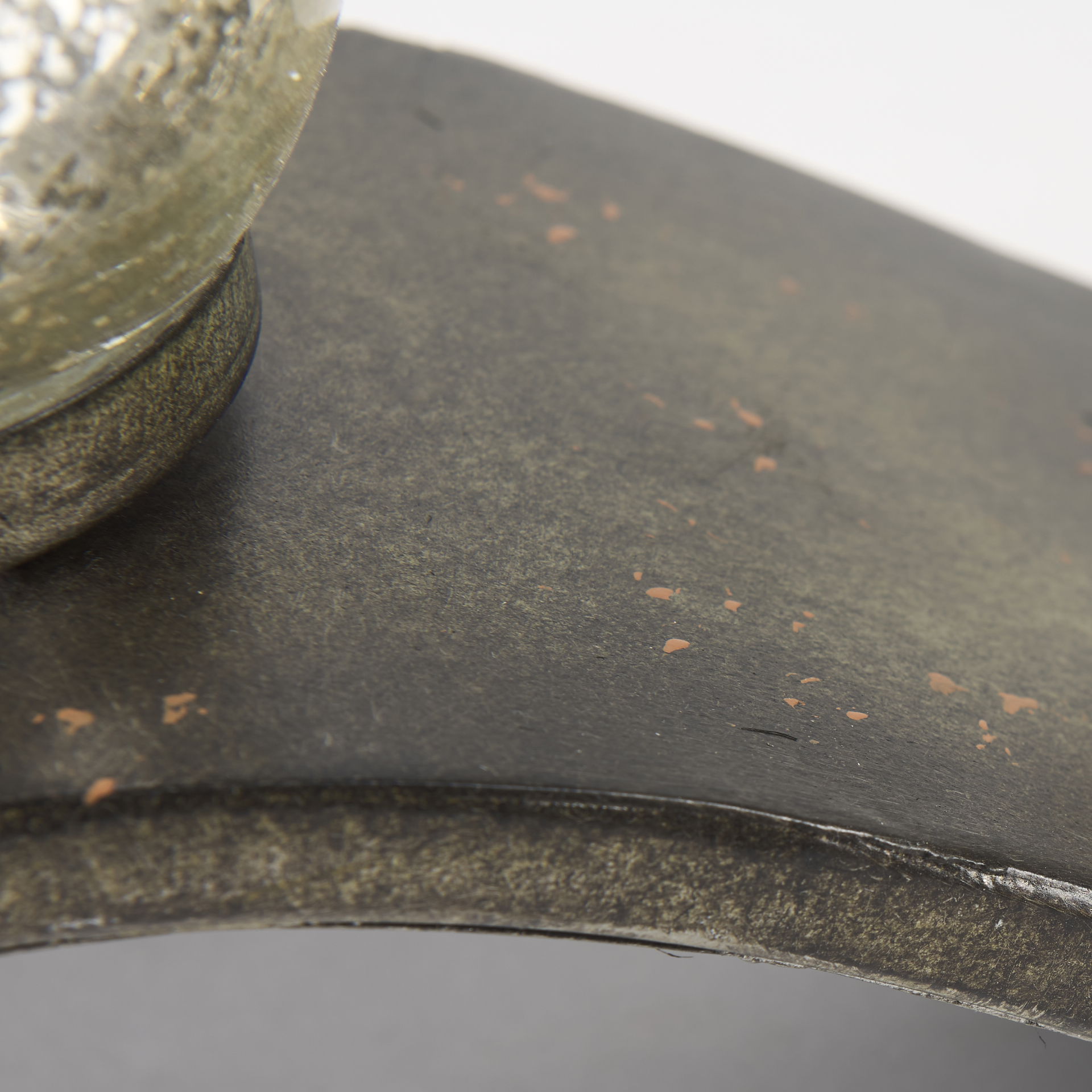 Lux Copper Metal Five Hurricane Glass Holder Table Candle Holder, Candles & Candle Holder by Mercana, 37" length x 4.92" width x 6.99" height View 9