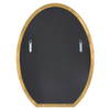 Cabell Brass Oval Mirror, by Uttermost, 24" width x 32" height x 1" depth thumbnail 8