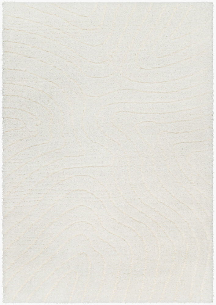 Nomadic Machine Woven Rug, by Surya, 1'3.75" length x 1'3.75" width