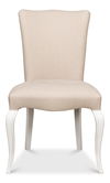 Sidechair, Cortina White W/ Linen Flax thumbnail 1