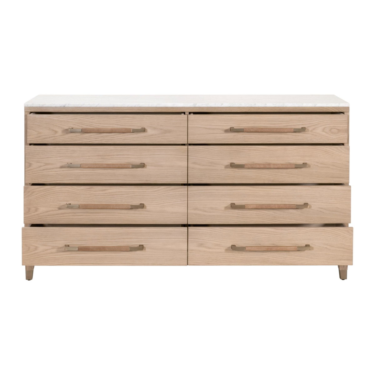 Cambria 8-Drawer Double Dresser, by Essentials for Living, 65" width x 36.25" height x 20" depth View 2
