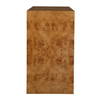 Indus 2 Drawer Burl Chest, Cabinets & Chest by Uttermost, 30" width x 30" height x 17" depth thumbnail 6