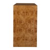 Indus 2 Drawer Burl Chest, Cabinets & Chest by Uttermost, 30" width x 30" height x 17" depth thumbnail 6