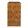 Indus 2 Drawer Burl Chest, Furniture by Uttermost, 30" width x 30" height x 17" depth thumbnail 6