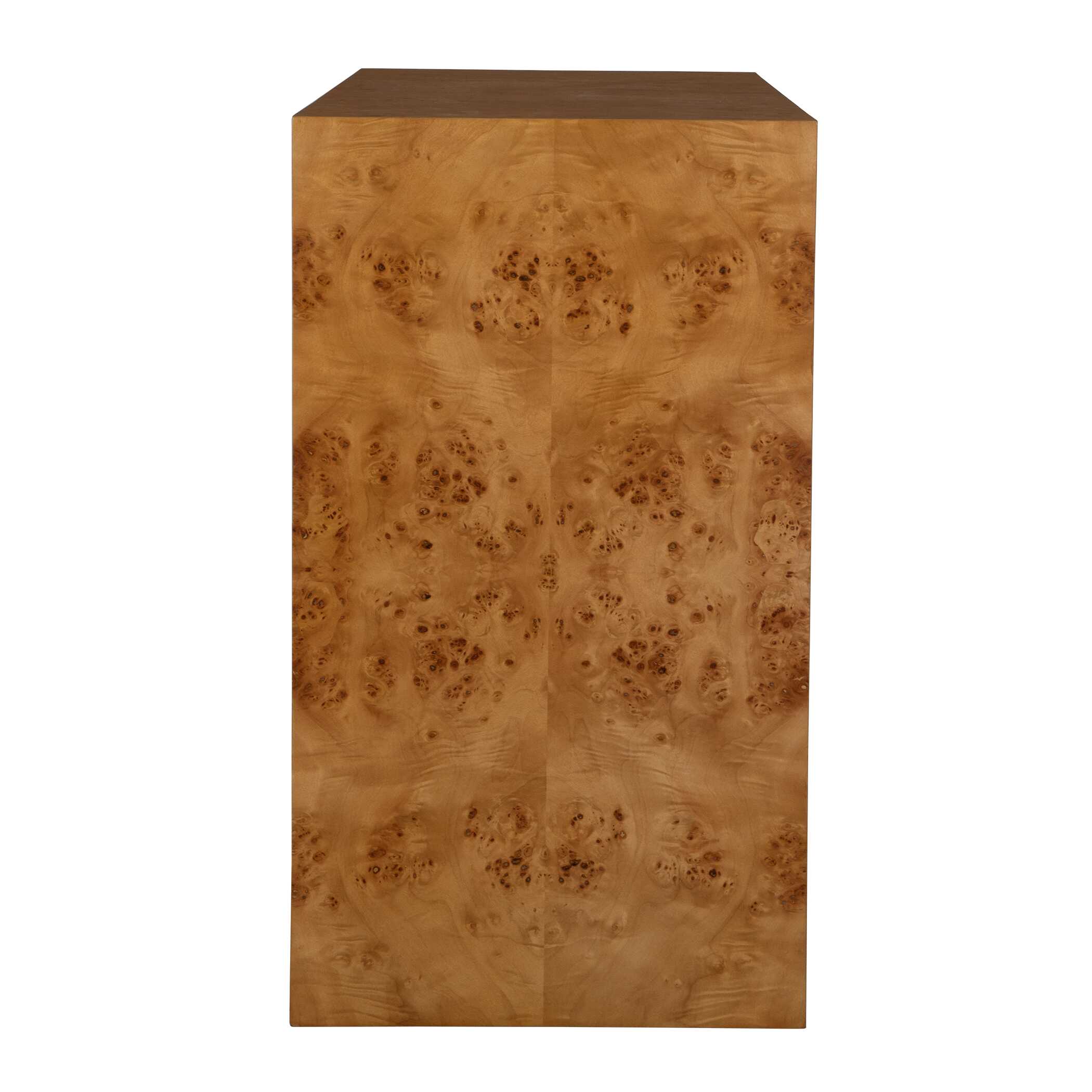 Indus 2 Drawer Burl Chest Indus 2 Drawer Burl Chest large image