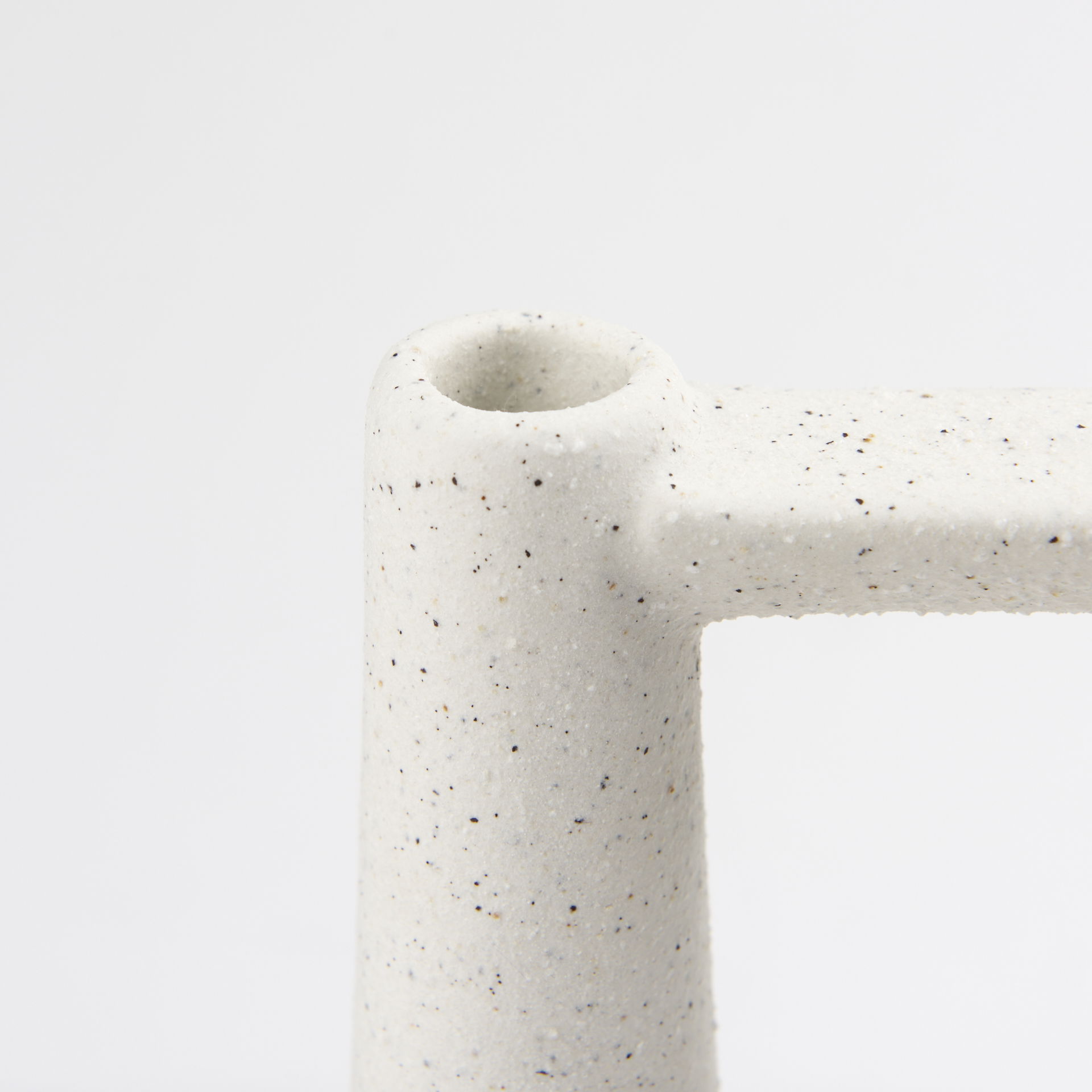 Burton 11.6H Medium White and Black Ceramic Jug Vase, Decorative Jar by Mercana, 6.89" length x 6.89" width x 10.04" height View 7