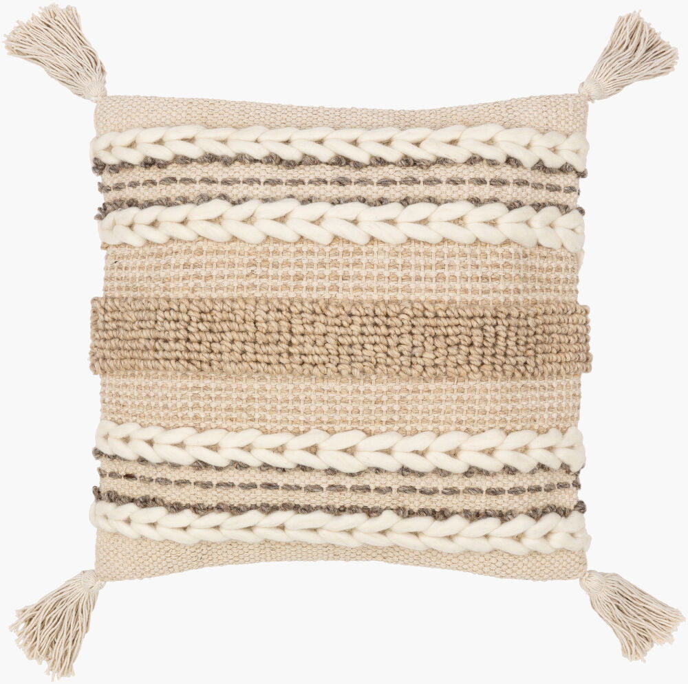 Tov Accent Pillow, Decorative Pillow by Surya, 18" length x 18" width
