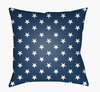 Americana II Accent Pillow, Decorative Pillow by Surya, 18" length x 18" width thumbnail