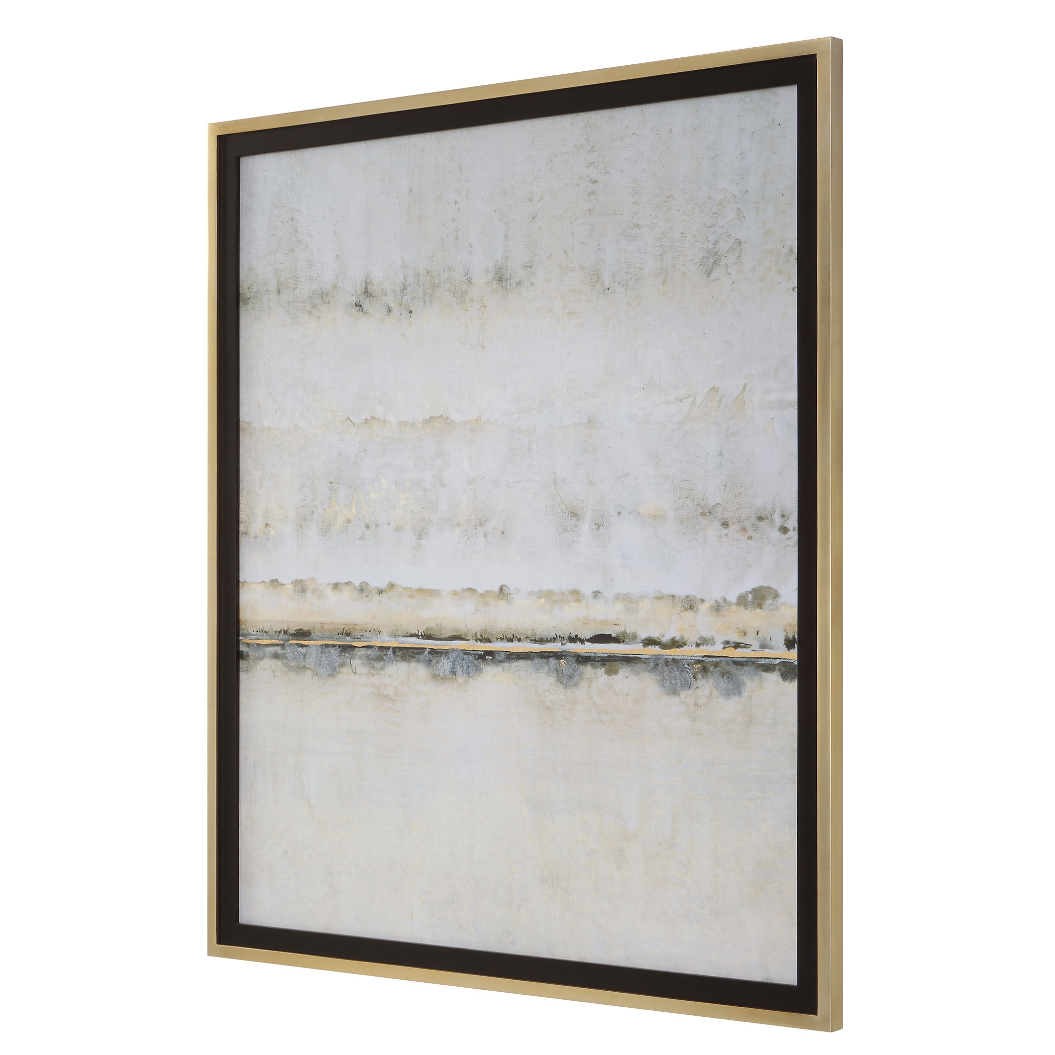 Gilded Horizon Framed Print large image 