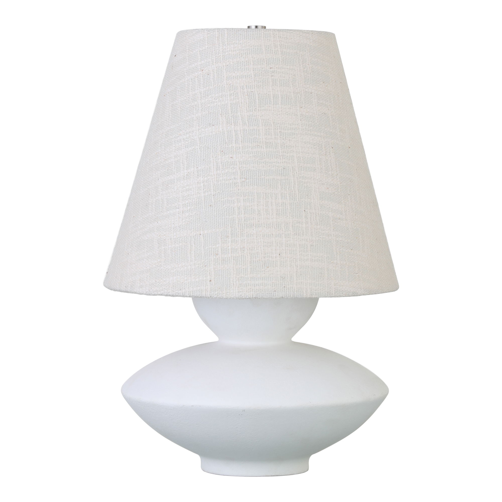 Dell Table Lamp Pearled White large image 