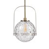 Mimas 1 Light Globe Pendant, Mini Light Pendant by Uttermost, 13" width x 20.25" height x 13" diameter x 13" depth thumbnail 1