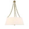 Andalucia 4 Light Drum Pendant, by Uttermost, 32.5" height x 24" diameter thumbnail 4