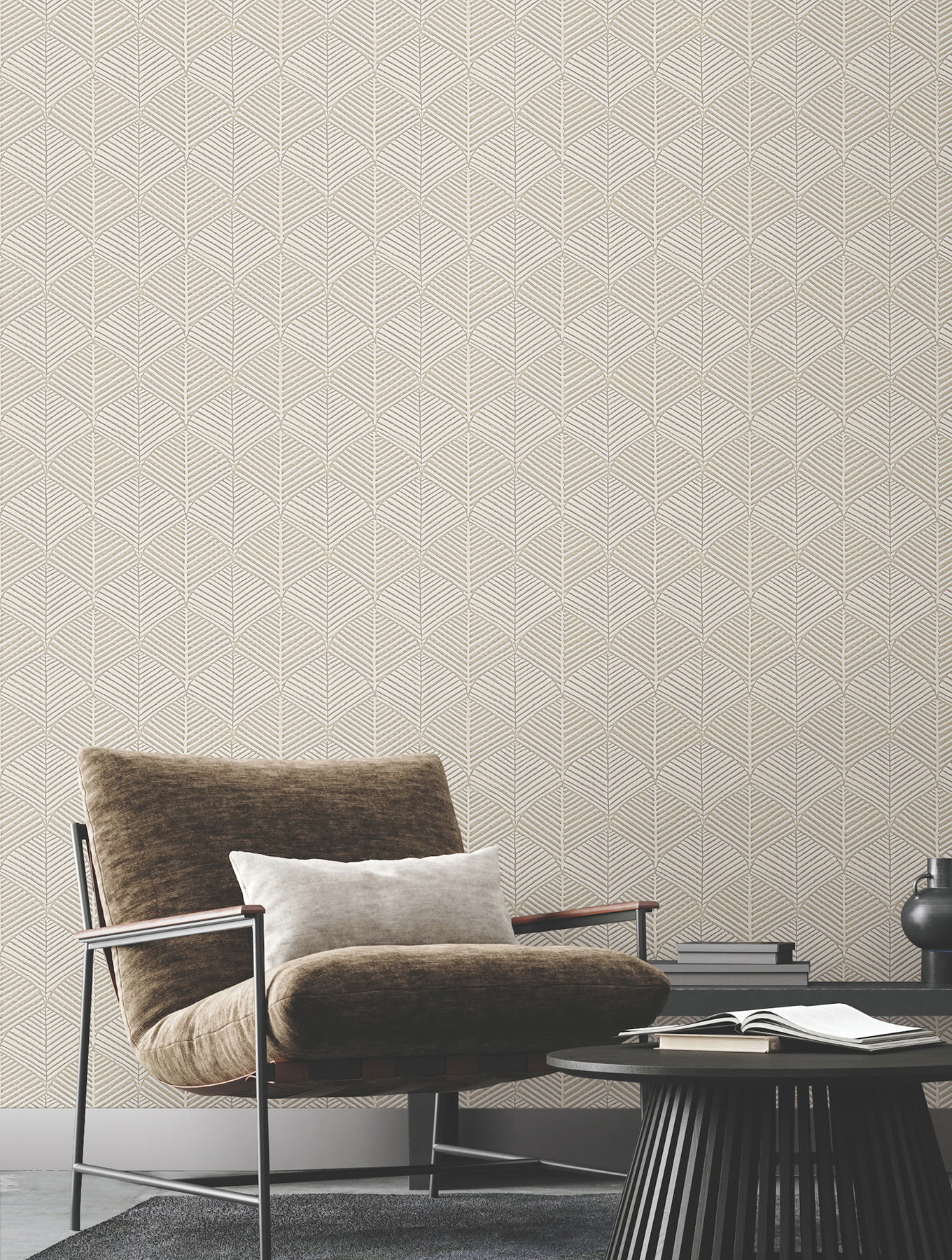 Universal Nature Sand Wallpaper, by York Wall, 27' length x 2'3" width x 0.02" depth View 3