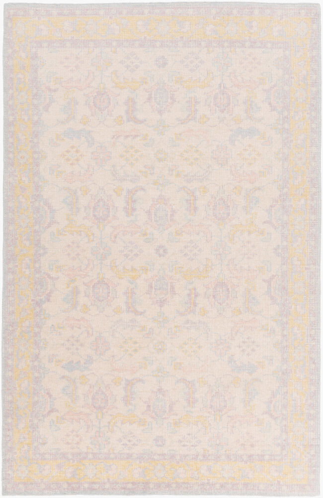 Zahra Handmade Rug, by Surya, 5'6" length x 3'6" width