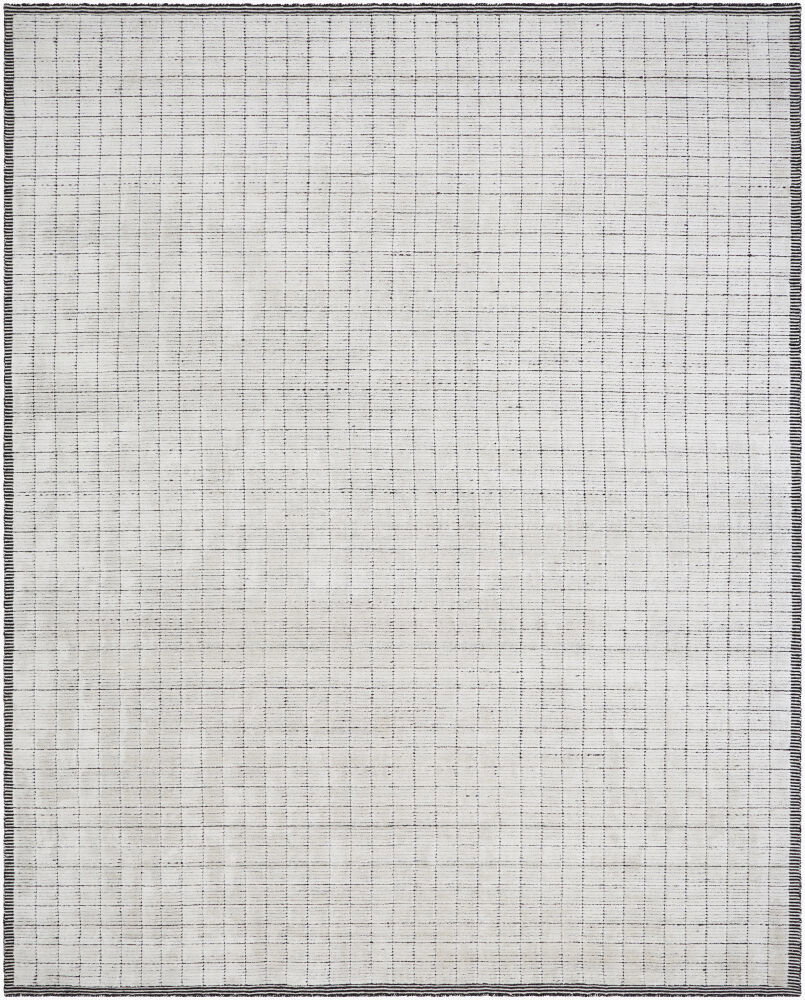 Carre Handmade Rug, by Surya, 1'6" length x 1'6" width