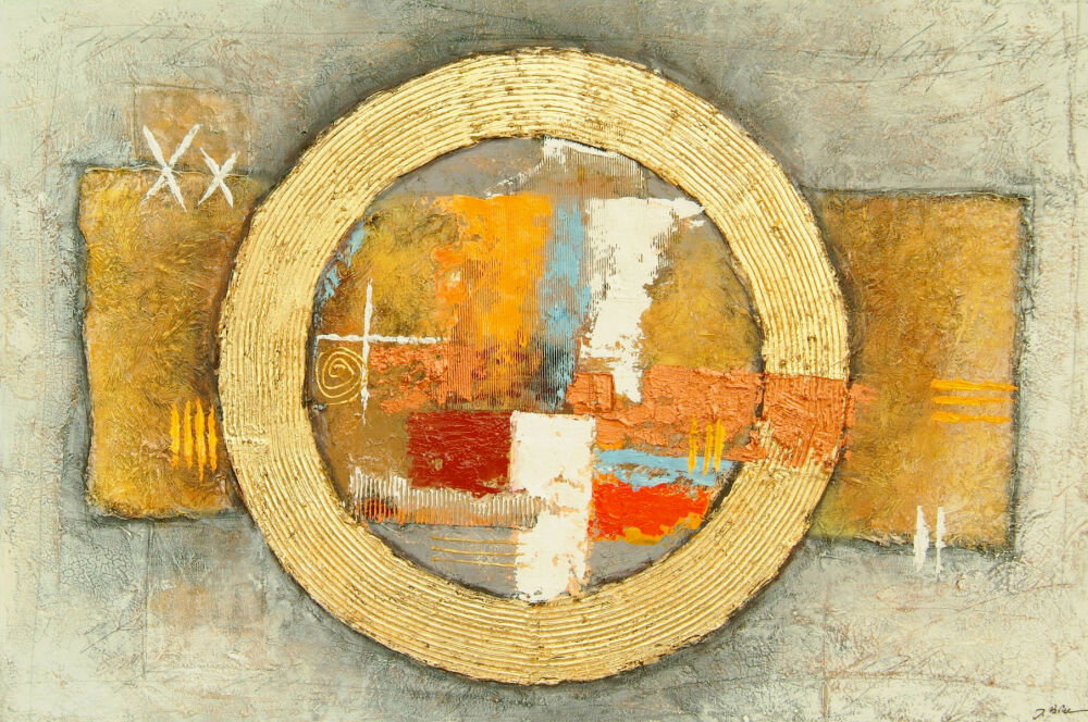 Surya Wall Decor, Painting, 48" width x 72" height