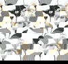 Lady Slipper Gold & Grey Wallpaper, by York Wall, 27' length x 2'3" width x 0.02" depth thumbnail 1