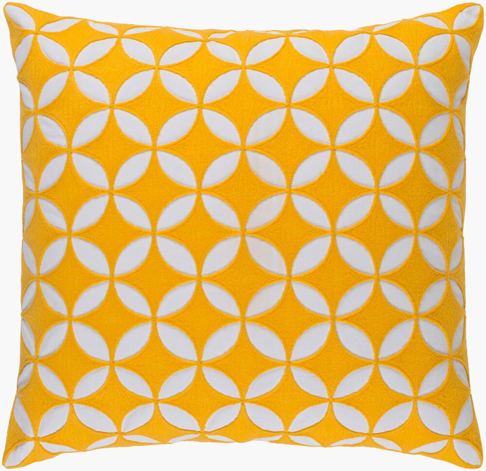 Perimeter Accent Pillow, Decorative Pillow by Surya, 22" length x 22" width