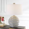 Waves Blue & White Accent Lamp thumbnail 1