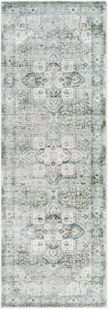 Erin Machine Woven Rug, by Surya, 7'6.94" length x 2'6.71" width