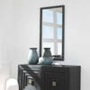 Dandridge Black Industrial Mirror, by Uttermost, 22" width x 42" height x 1" depth thumbnail 4