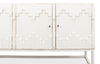 Aztec Sideboard On Stand, Whitewash, Cabinets & Sideboard by Sarreid, 80" length x 21" width x 35" height thumbnail 11