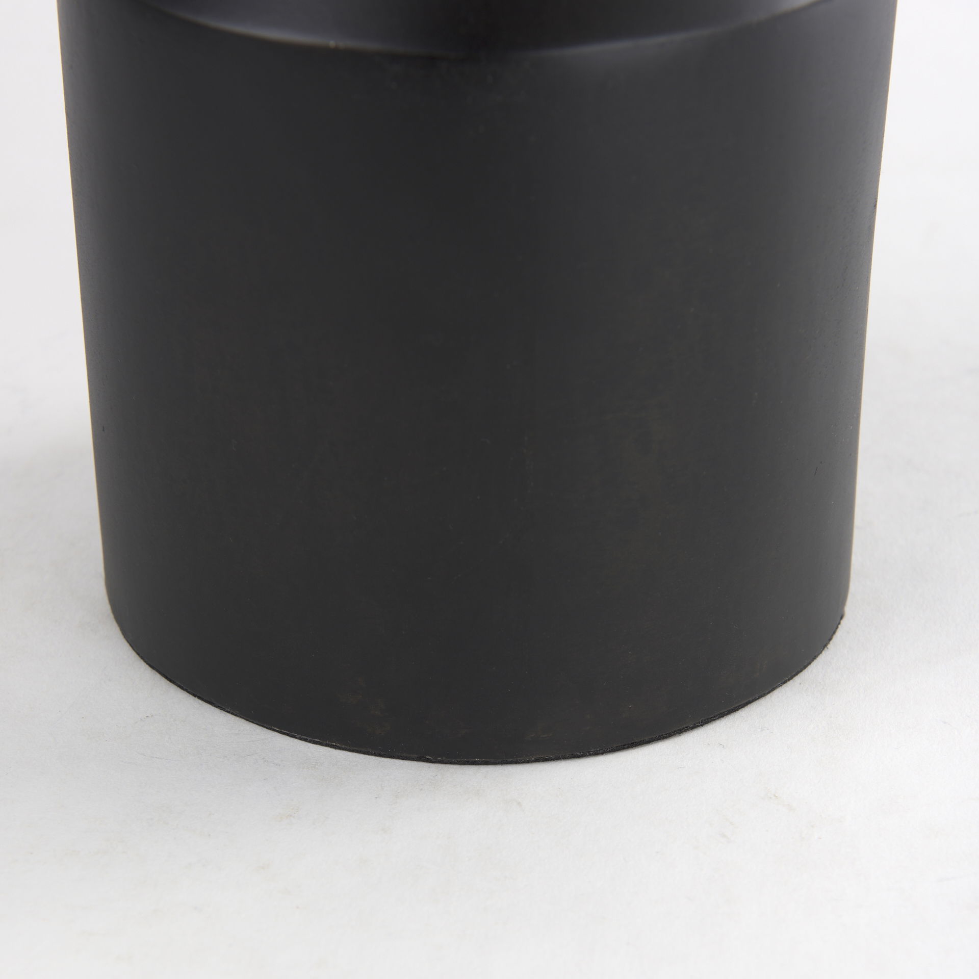 Aubrey Small 14.0H Black Iron Flower Vase, Decorative Jar by Mercana, 5.5" length x 5.5" width x 14" height View 10