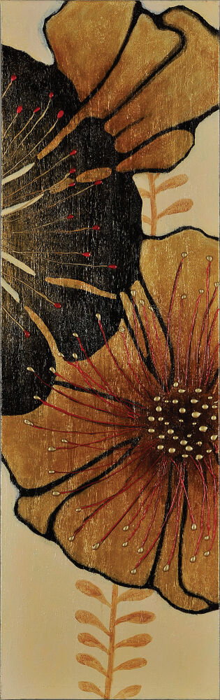 Surya Wall Decor, Painting, 20" width x 60" height