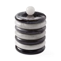 Online Designer Kitchen Como Black & White Ice Bucket