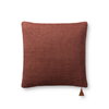 Magnolia Home by Joanna Gaines x Loloi No Name Pillow, Decorative Pillow, 18" length x 18" width thumbnail 2