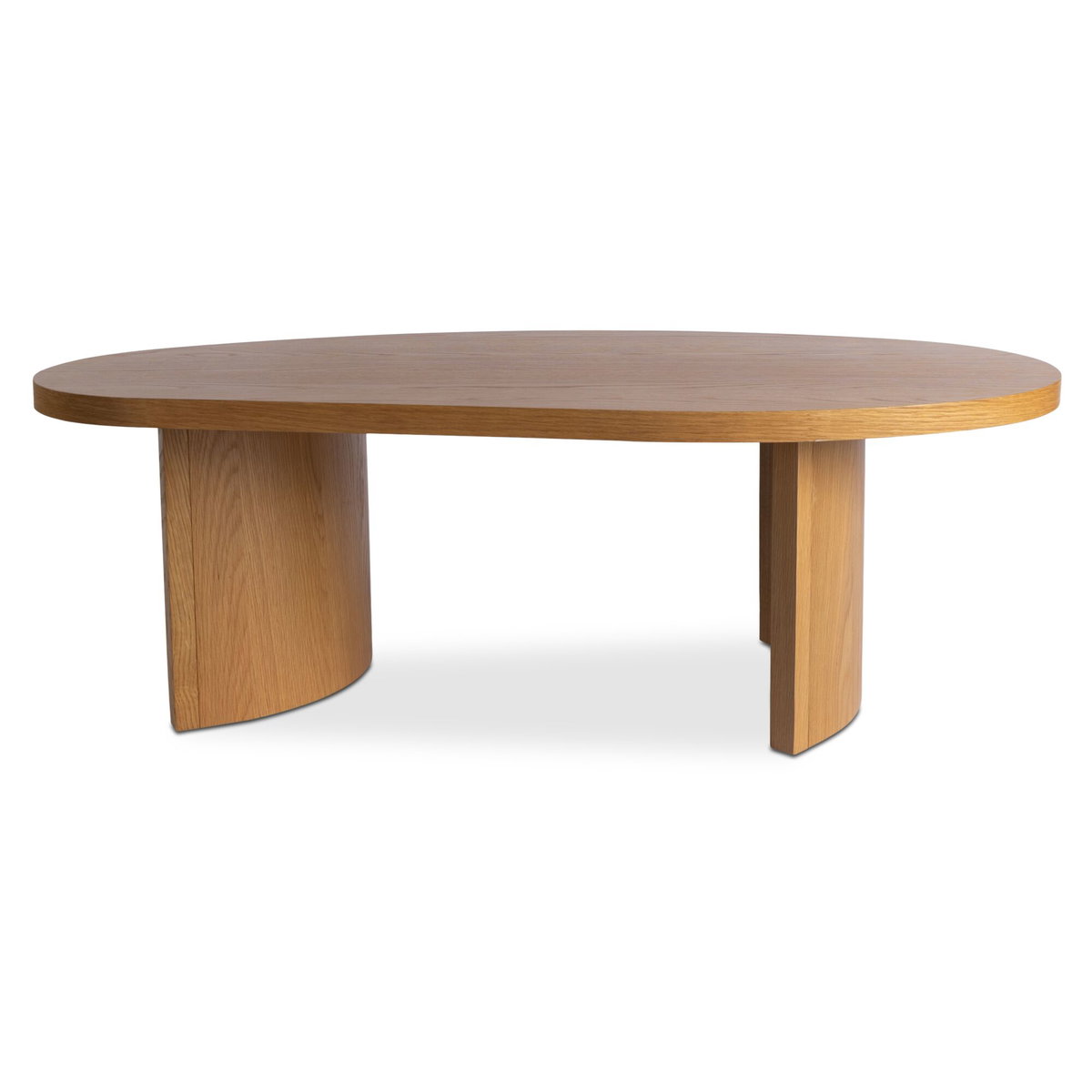 Louise Coffee Table Natural, by Moe's Home, 48" width x 16" height x 25.5" depth View 1