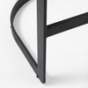 Hollyfield Low Back 28.7in Seat Bar Stool | II Gray Fabric with Counter, Counter & Bar Stool by Mercana, 20.5" length x 19.7" width x 28.7" height thumbnail 14