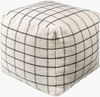 Charmaine Pouf, Ottoman by Surya, 18" width x 18" height thumbnail