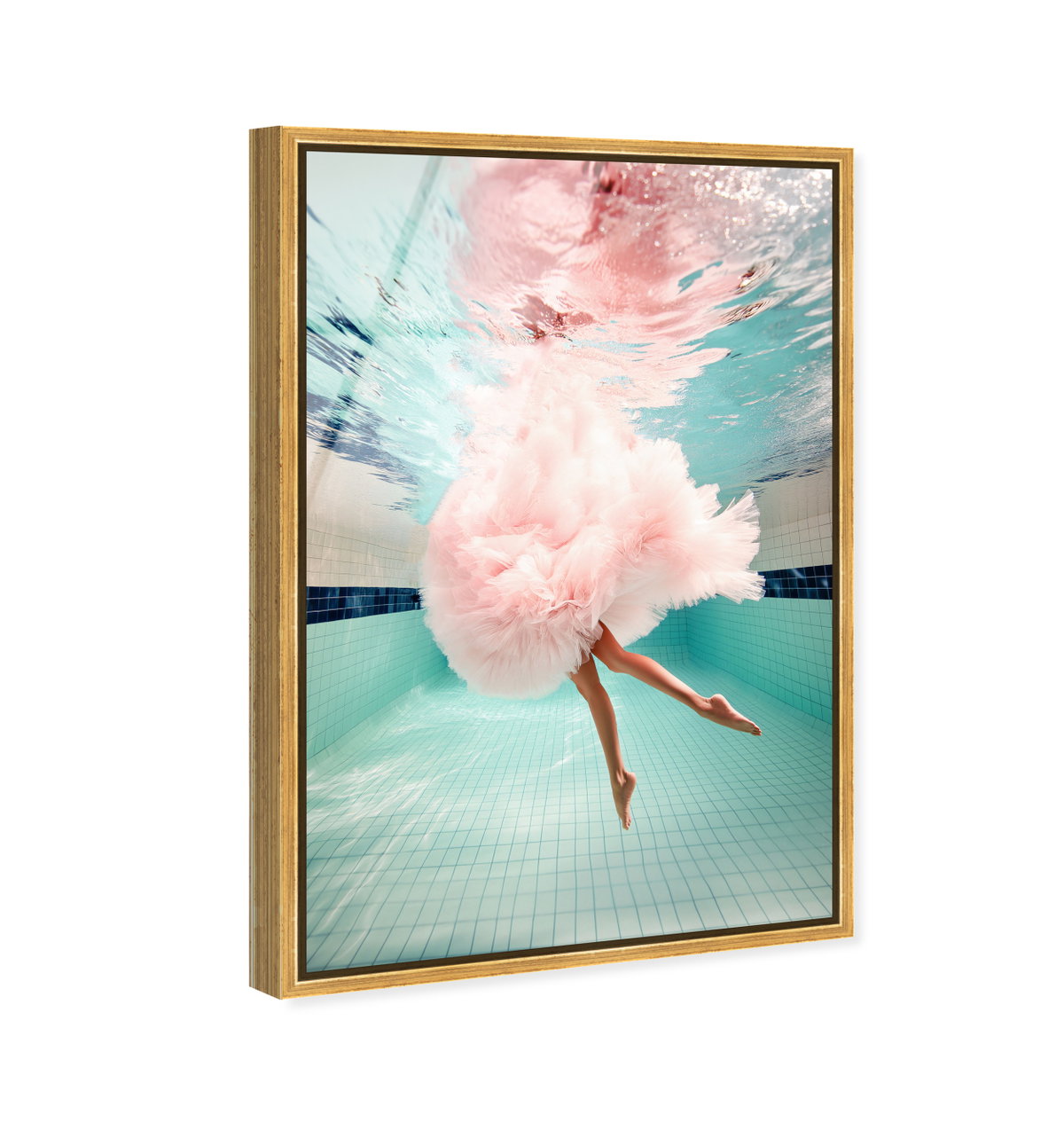 Aquatic Ballerina I (No Embellishment), Art by Oliver Gal,  24x36 View 2