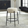 Arles Plush Counter Stool, Counter & Bar Stool by Uttermost, 20.5" width x 26" height x 20.5" depth thumbnail 2
