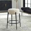 Arles Plush Counter Stool, Furniture by Uttermost, 20.5" width x 26" height x 20.5" depth thumbnail 2