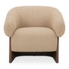 Otto Accent Chair Flecked Tan, by Moe's Home, 33.27" width x 29.5" height x 29.7" depth thumbnail 1