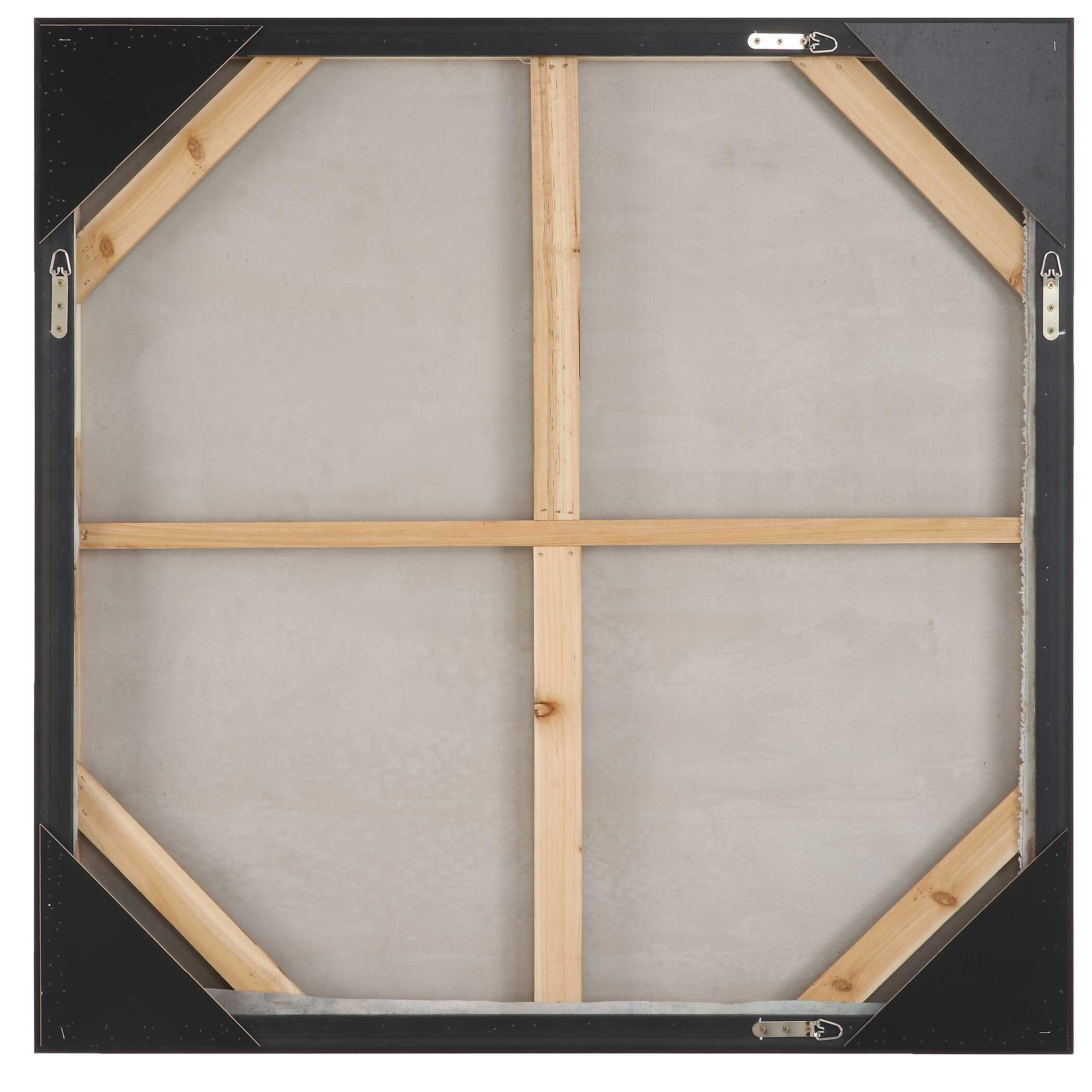 Storm Clouds Abstract Hand Painted Art, Painting by Uttermost, 43.25" width x 43.25" height x 2.25" depth View 8