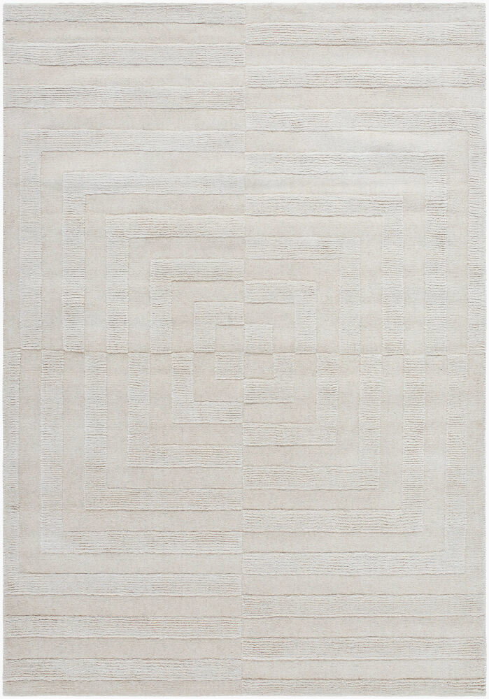 Mystique Handmade Rug, by Surya, 1'6" length x 1'6" width