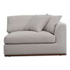 Rue Right Arm Facing Chair Flecked Grey thumbnail 0