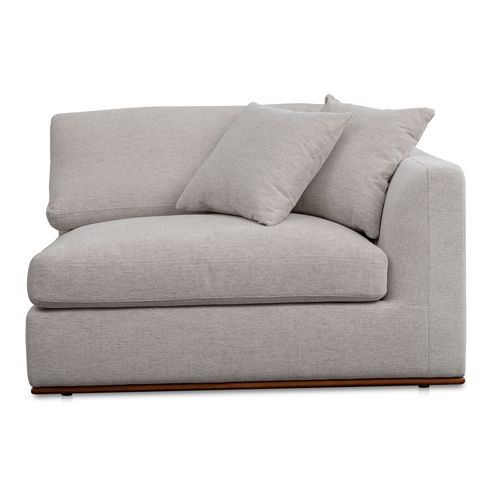 Rue Right Arm Facing Chair Flecked Grey