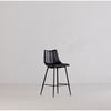 Alibi Counter Stool Matte Black - Set Of Two, Counter & Bar Stool by Moe's Home, 17.7" width x 37" height x 20" depth thumbnail 10