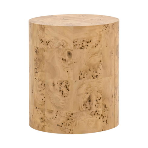 Burl Accent Table